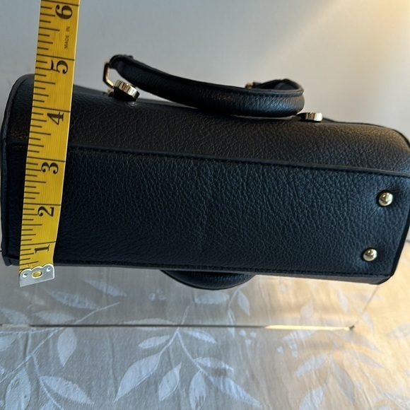 Adaptable black handbag. Perfect size with crossbody strap. New w/ tags - Picture 10 of 11